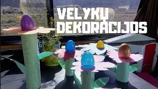 DIY VELYKŲ DEKORACIJOS [upl. by Campman]