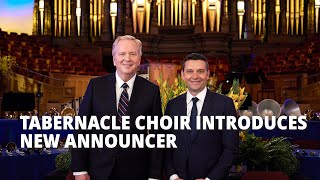 Tabernacle Choir Introduces New Announcer for Weekly Broadcast [upl. by Randy]