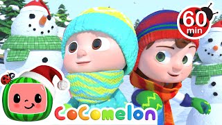 Winter Song Fun in the Snow  CoComelon Nursery Rhymes amp Kids Songs [upl. by Aerdna]