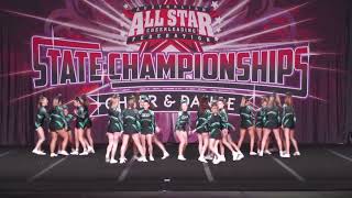 TNT All Stars Senior Smoke Senior Level 4  AASCF States 2022 [upl. by Mattland451]