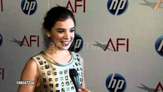 Hailee Steinfeld on being recognized by AFI at the 2010 AFI Awards [upl. by Bunow]