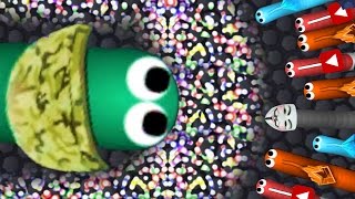 SECRET ARMY SKIN IS DEADLY  Slitherio Skins Update  NEW Army Skin Slither World Record Gameplay [upl. by Tod]