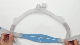 ResMed AirFit™ N30i  How to assemble a nasal cradle CPAP mask [upl. by Ybloc]