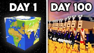 500 Players Colonize Earth in Minecraft [upl. by Eiderf149]