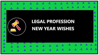 LEGAL PROFESSION NEW YEAR WISHES [upl. by Seve]