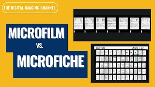 Microfilm vs Microfiche [upl. by Leeda]