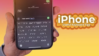 📱 iPhone Keyboard 🔥 Useful Tips and Tricks to Try [upl. by Goody145]