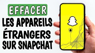 comment supprimer les appareils connectés a mon snapchat  voir les appareil connecté sur snapchat [upl. by Dulcea]