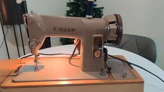 Singer 185K Semi Industrial Heavy Duty Sewing Machine for Upholstery and Leather [upl. by Larrabee780]