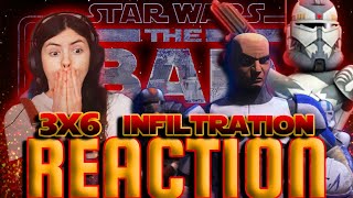 Star Wars THE BAD BATCH 3x6 Reaction  Infiltration  StarWars BadBatch CloneWars [upl. by Guss]