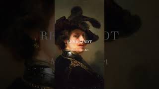 Rembrandt van Rijn  Le Meilleur de  shorts rembrandt baroque holland  Monterone Art [upl. by Eeniffar]