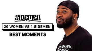 20 WOMEN VS 1 SIDEMEN JIDION EDITION  BEST MOMENTS [upl. by Boothman]