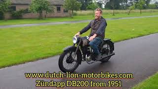 Zündapp DB200 from 1951 [upl. by Merchant25]