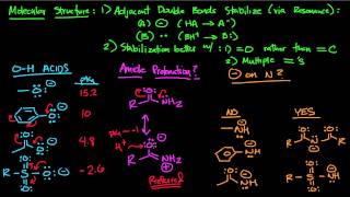 pka Part 3 Molecular Structure [upl. by Allbee]