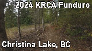 2024 KRCA Funduro  Christina Lake BC [upl. by Alletniuq]