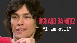 Interview With Night Stalker Richard Ramirez  Death Row [upl. by Annoyk587]