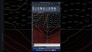 Autodesk Civil 3D  Create Surface from Text and Contour [upl. by Nosnev]