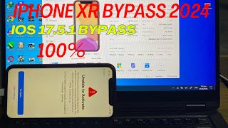 iPhone xr ios 1751 icloud bypass 2024  MK Pro [upl. by Yendic289]