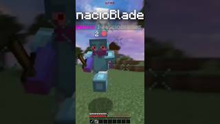 I fought IgnacioBlades best bedrock player 😎 minecraft pvpmontage pvp duel chunky [upl. by Eberle172]