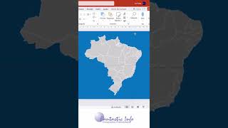 Como Inserir Mapas Editáveis no PowerPoint [upl. by Atteynot]