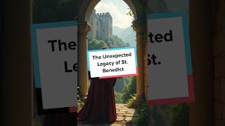 The Unexpected Legacy of St Benedict StBenedict Monasticism History Legacy MiddleAges faith [upl. by Nnyltiac]