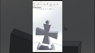 Design a King Chess Piece in SolidWorks Fast amp Easy solidworks3d [upl. by Macfarlane]