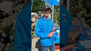 11052024 Hamburg  Bergedorf  AfD Infostand am Lohbrügger Marktplatz [upl. by Oicnedif]