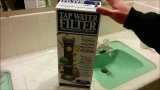 API water filter review overview and first time use [upl. by Assilim190]