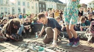 Dub FX feat Flower Fairy  Full Street Performence live in Gent Belgium [upl. by Leima]