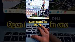 🔥📁 Folder Open In one click 👆 l Folder Shortcut key 🗝️📁💻 [upl. by Burty]