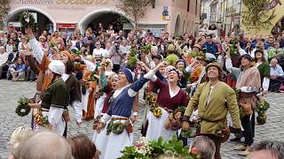 Landshuter Hochzeit 2017  Umzug und Fechtschule [upl. by Elletnahs509]