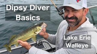 Using Dipsy Divers for Lake Erie walleye for greater success [upl. by Clarise377]