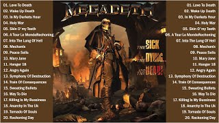 Best Of Megadeth  Greatest Hits full Album 2022 [upl. by Ardua557]