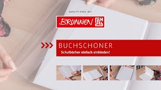 Schulbücher richtig einbinden BRUNNEN zeigt wie es geht [upl. by Kram47]