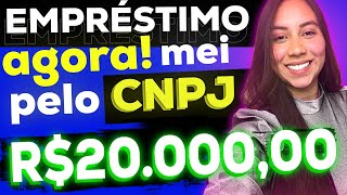 COMO FAZER EMPRÉSTIMO CNPJ PARA MEI DE QUALQUER VALOR NA HORA  EMPRÉSTIMO PELO CNPJ 👍 [upl. by Misak]