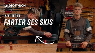 TUTO  Comment affuter et farter ses skis ou snowboard  🎿 I Decathlon [upl. by Lurleen]