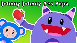 Johnny Johnny Yes Papa and More  Mother Goose Club Nursery Rhymes [upl. by Acenahs]