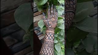 Full hand mehandi design ❤️ [upl. by Ramunni]