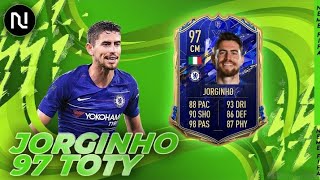 FIFA 22 BEST GOALS SKILLS PASSES amp DEFENSE  TOTY JORGINHO 97 [upl. by Draneb]