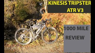 Kinesis Tripster ATR V3 Ti SRAM AXS 1000 Mile Review [upl. by Mable]