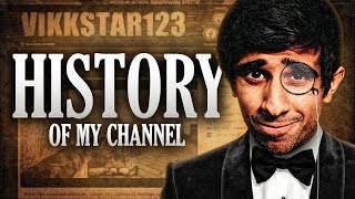 THE HISTORY OF VIKKSTAR123 MadeForYou [upl. by Matty]