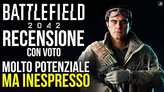 Battlefield 2042 RECENSIONE e VOTO ENORME POTENZIALE ma [upl. by Arhaz]