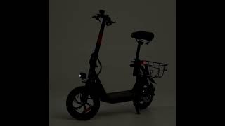 Zinc Liberty 350W Seated Electric Scooter [upl. by Ekal908]