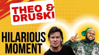 Theo Von amp Druski Hilarious Moment 😂 [upl. by Immanuel]