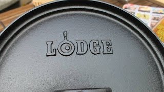 My new Lodge  how to use a Dutch Oven  english Grill and BBQRecipe  0815BBQ [upl. by Liz]