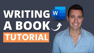 How to Write a Book in Microsoft Word Tutorial [upl. by Adnam]