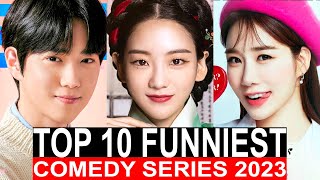 Top 10 Funniest Korean Series On 2023  Best Comedy Kdrama To Watch On Netflix Disney Viki Prime [upl. by Oinigih424]