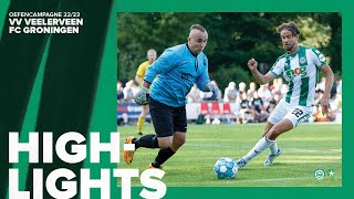 VIJFTIENKLAPPER  Highlights VV Veelerveen  FC Groningen [upl. by Einaffyt]