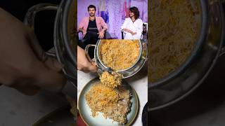 Biryani అంటే ప్రాణం అంటున్న Vijay Devarakonda😍 vijaydevarakonda foodshorts telugu [upl. by Noxin]