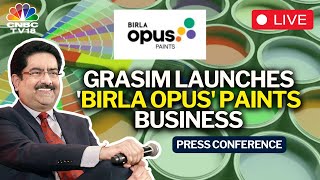 LIVE  Kumar Mangalam Birla Speaks To Press Post Launch Of Birla Opus Paints Business  N18L [upl. by Hamachi875]